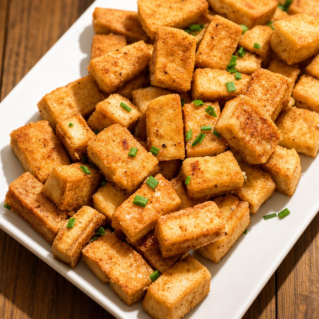 5  FRIED TOFU.