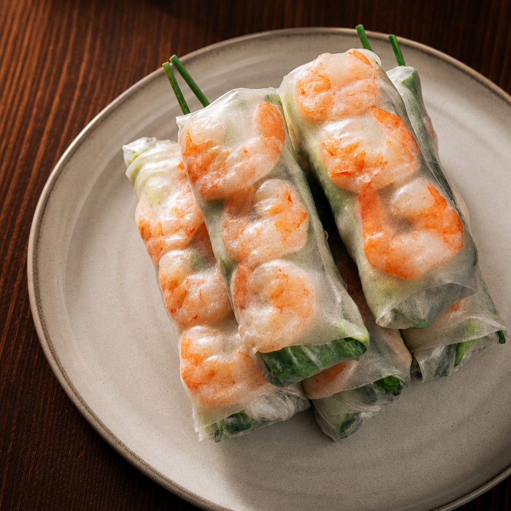 2A. GOI CUON TOM / SHRIMP SPRING ROLLS.