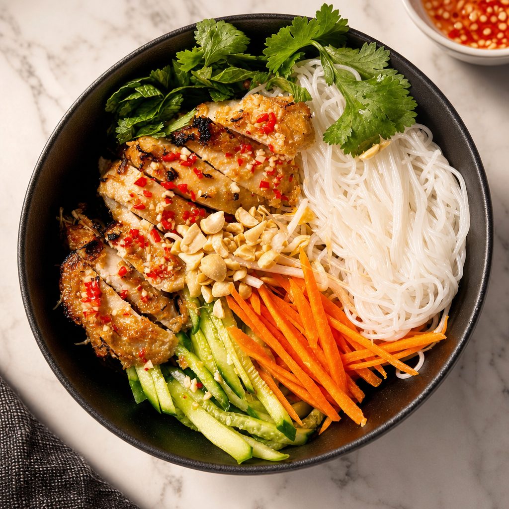 38A GRILLED CHICKEN VERMICELLI.