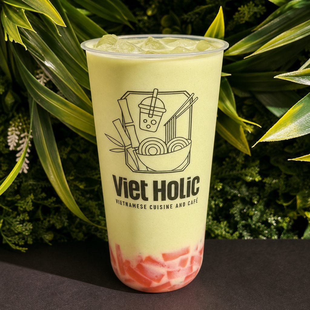 KIWI MILK TEA.
