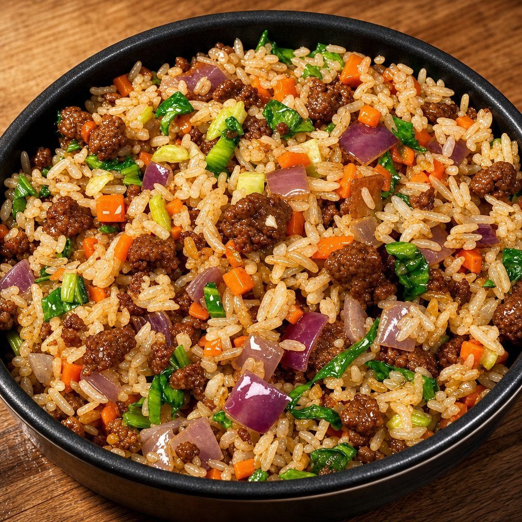 33 BEEF FRIED RICE.