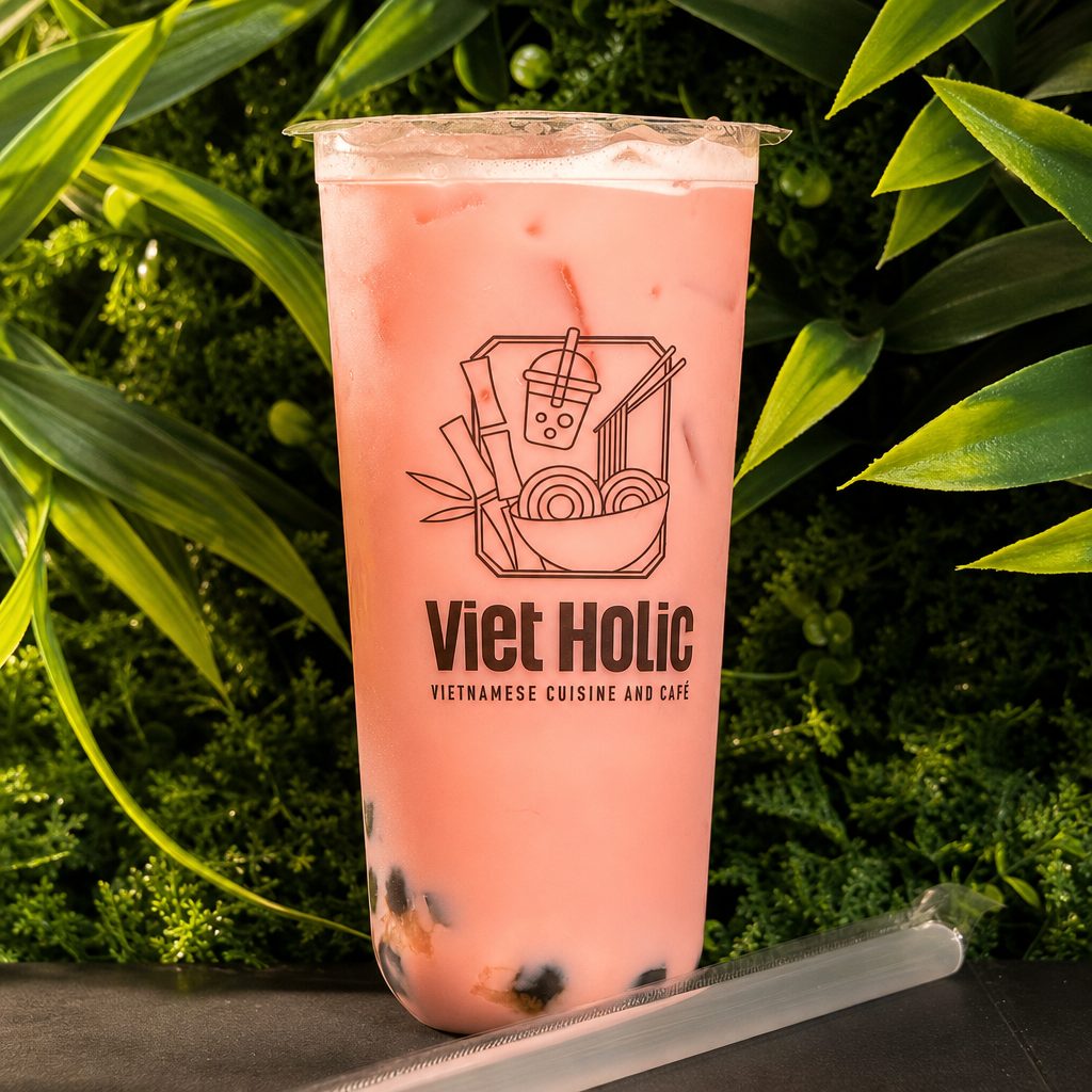 ROSE MILK TEA.