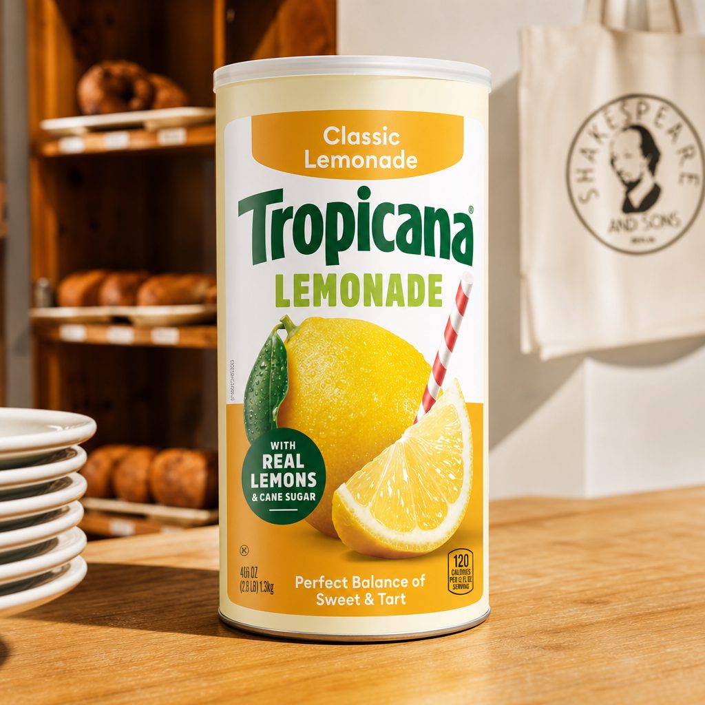 TROPICANA LEMONADE.