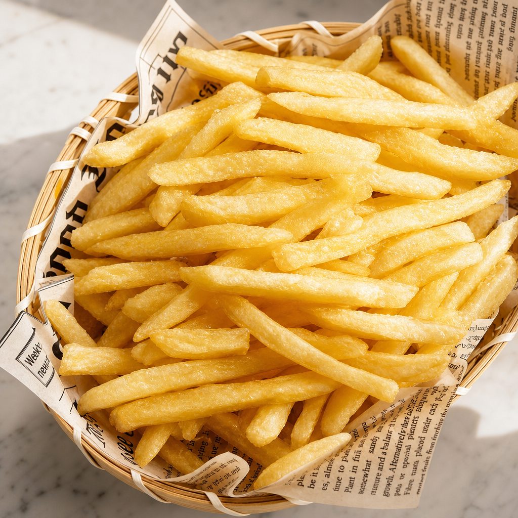 5 FRENCH FRIES.