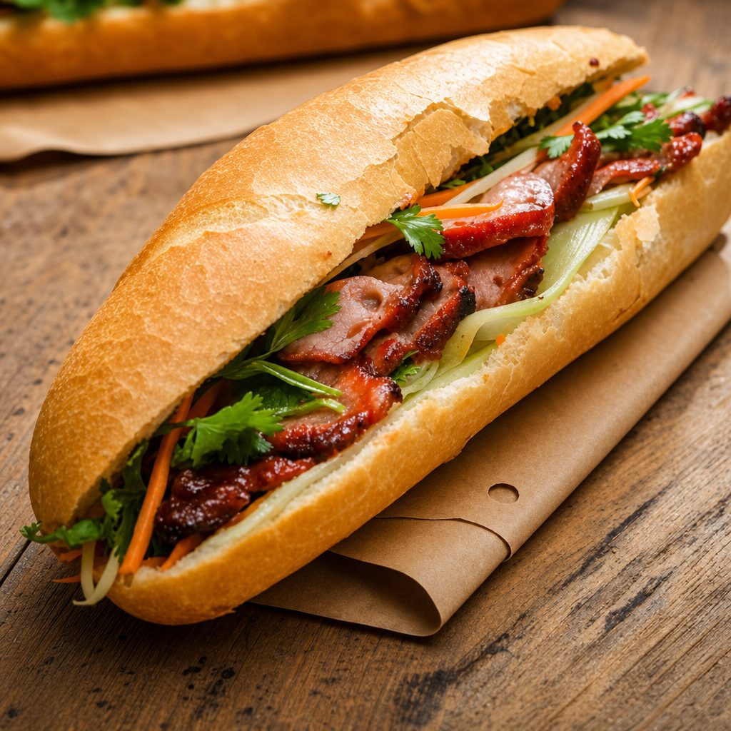 BANH MI XA XIU / CHARSIU SANDWICH.
