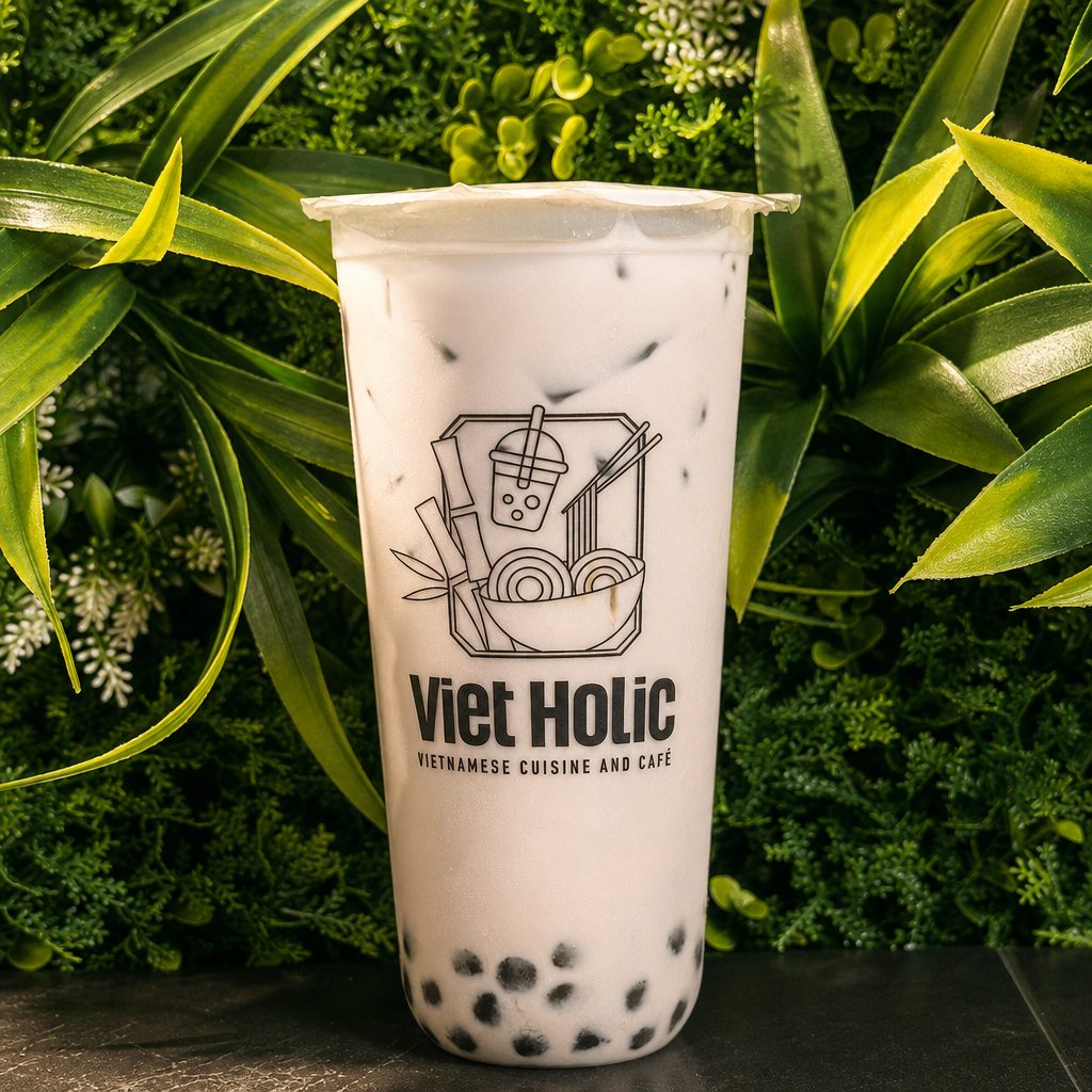 TARO MILK TEA.