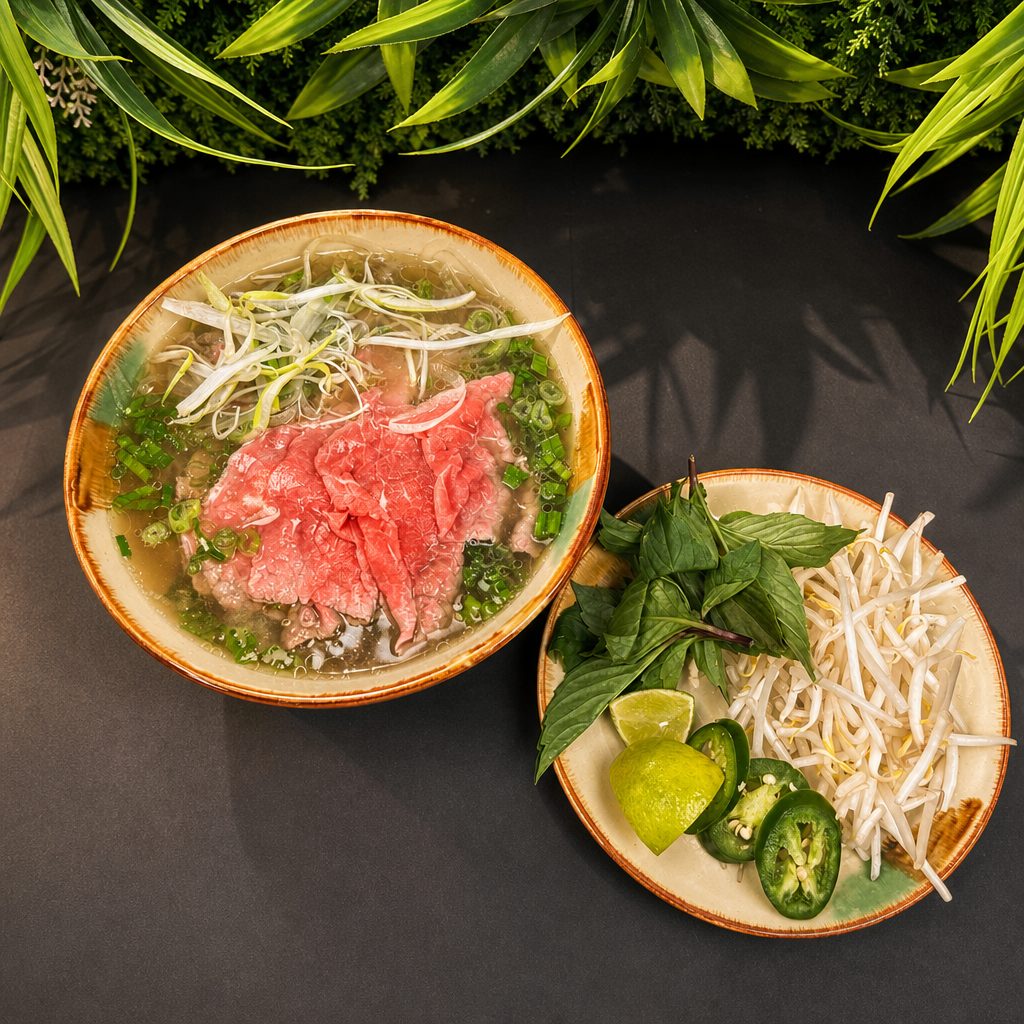 18 PHO TAI / Eyeround Steak Pho.