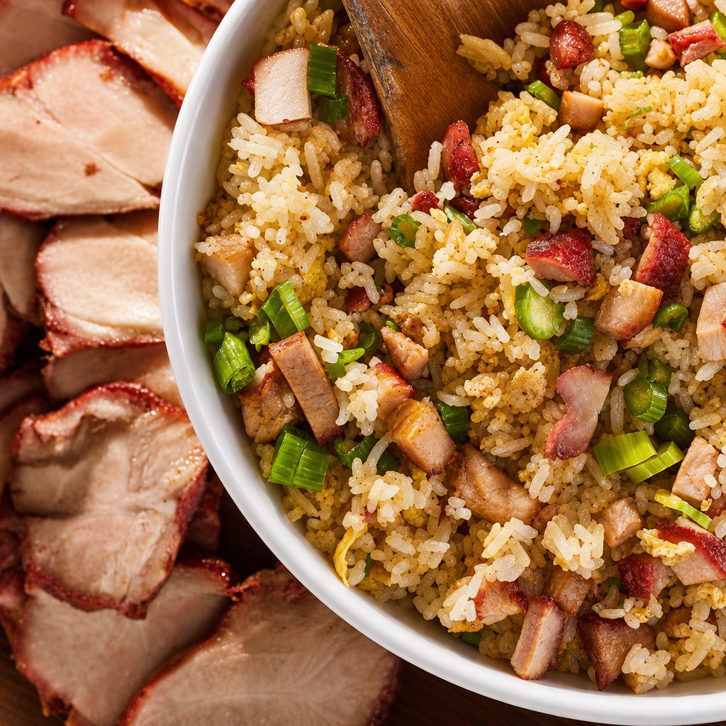 35 Charsiu Fried Rice.